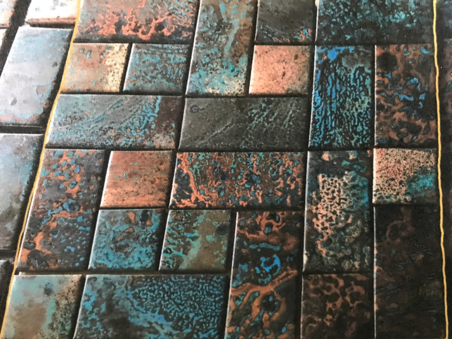Copper Tile Lot #71825