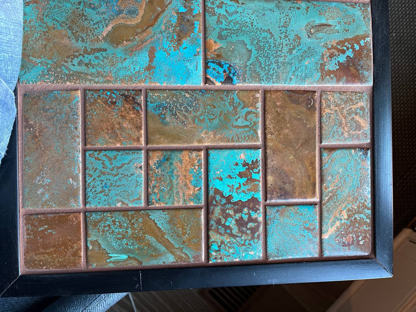 Copper Tile ~ Rusted Moon