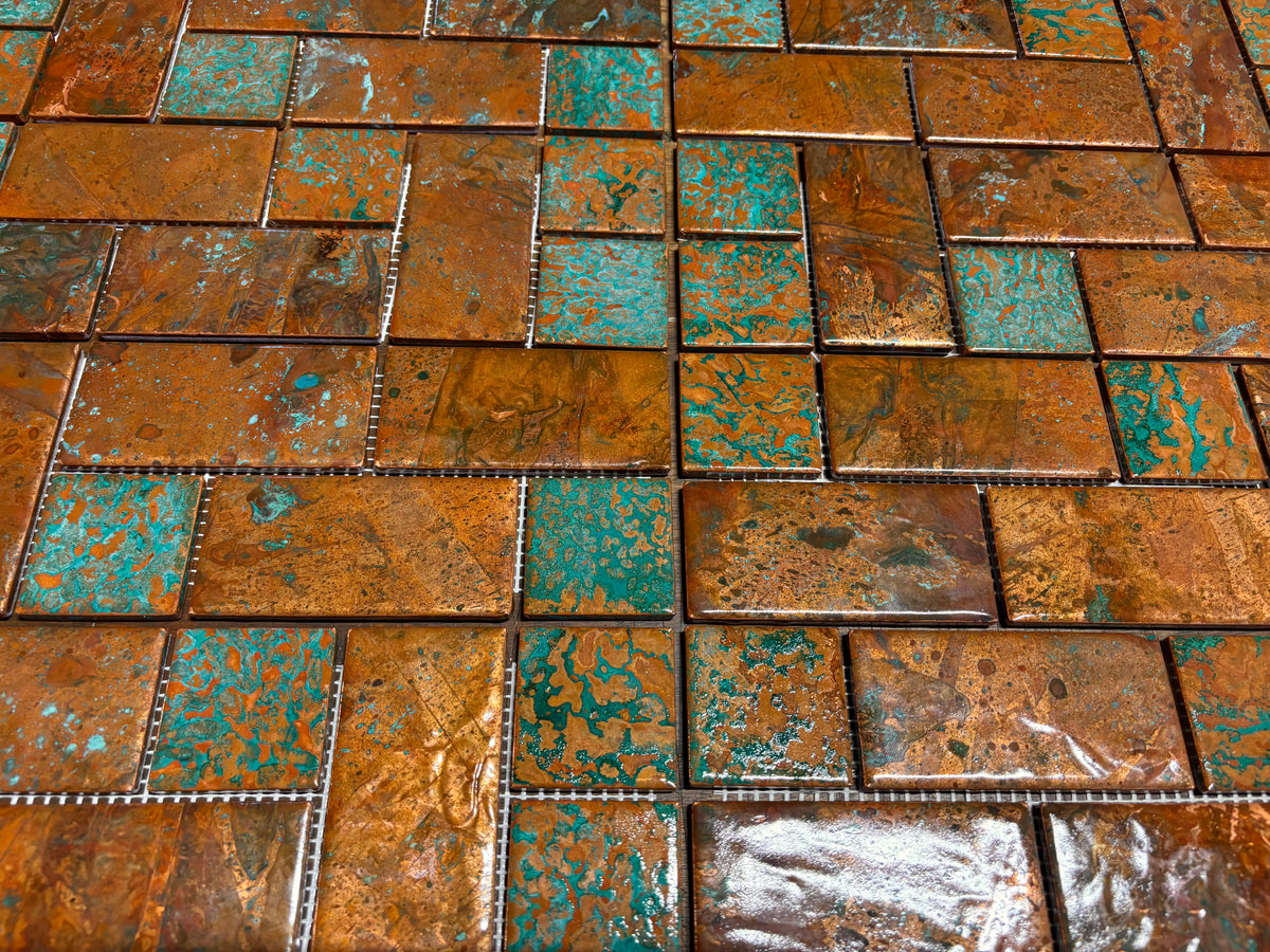 Mosaic Border Copper Tile Mix #52126
