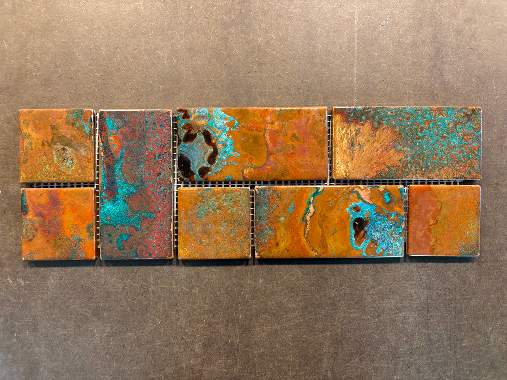 Mosaic Border Copper Tile Mix #71226