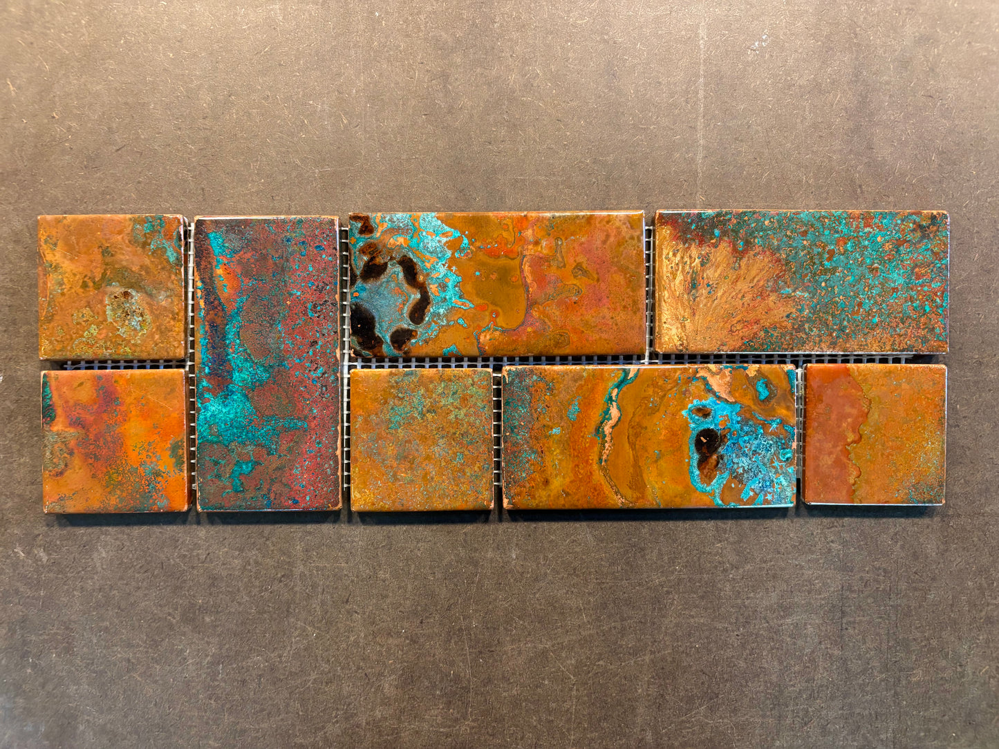 Mosaic Border Copper Tile Mix #71226