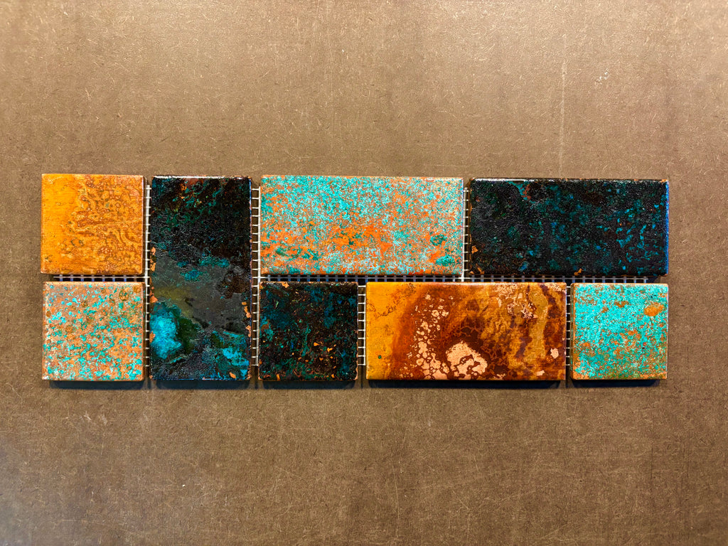 Mosaic Border Copper Tile Mix #82726
