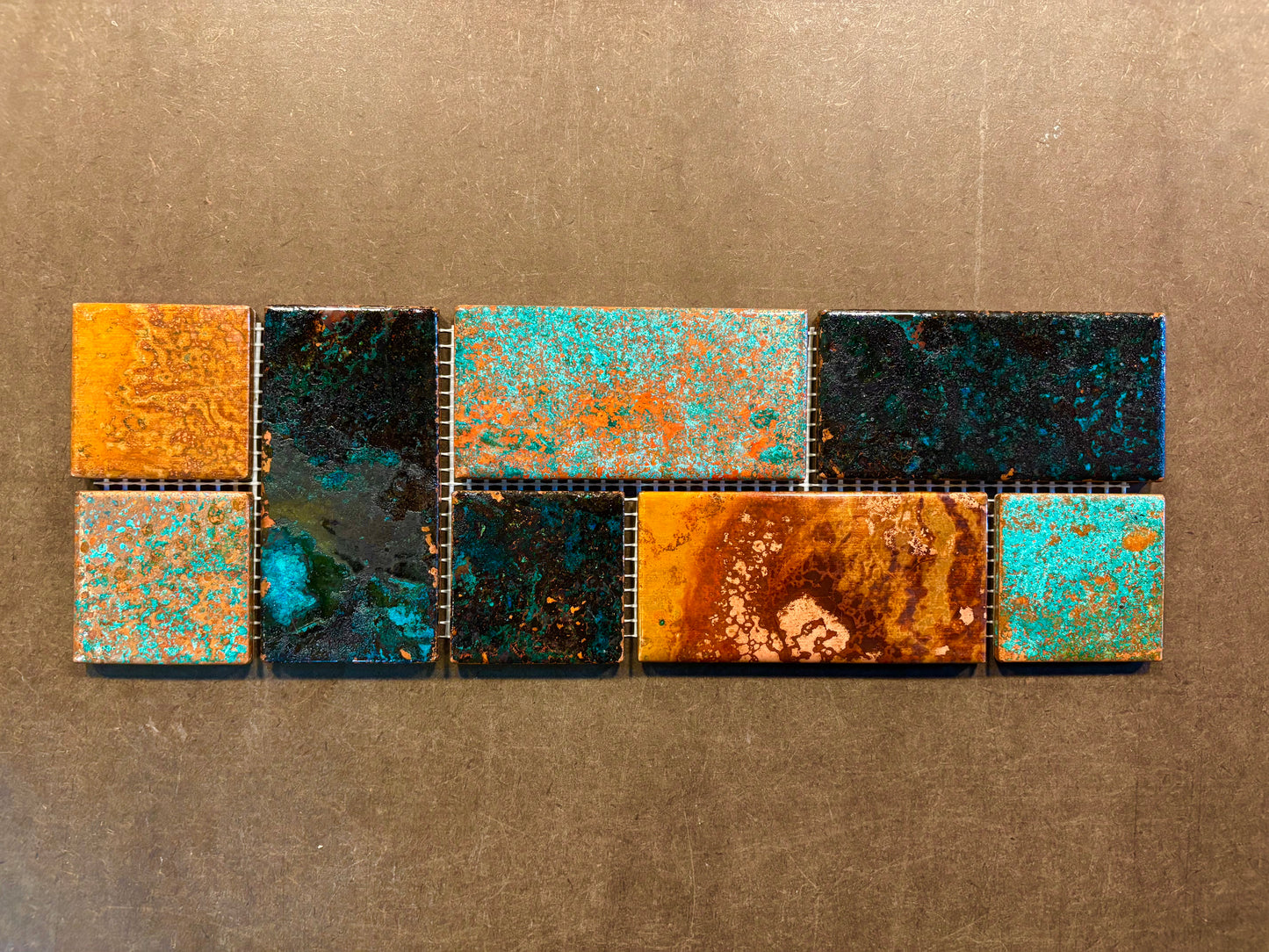 Mosaic Border Copper Tile Mix #82726