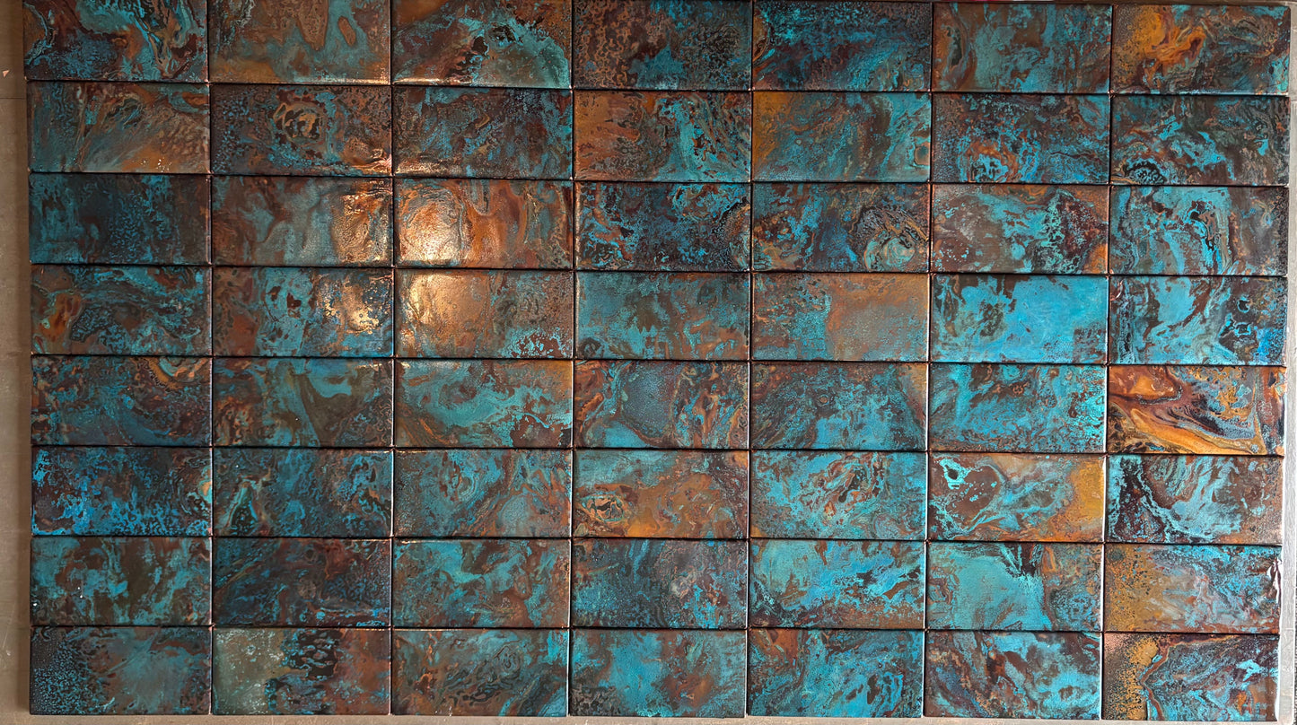 Oceana ~ Copper Tile
