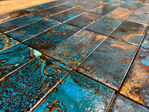 Moon River ~ Copper Tile
