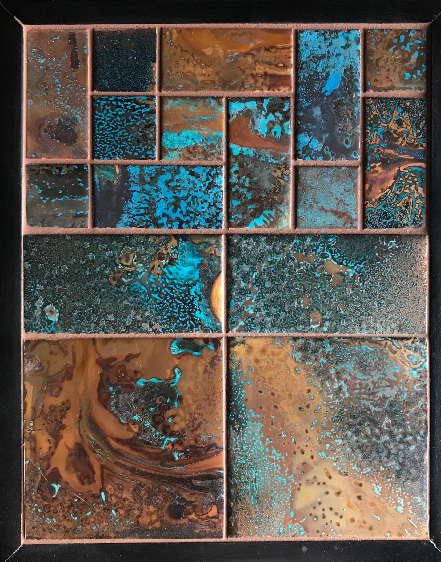 Copper Tile ~ Moon River