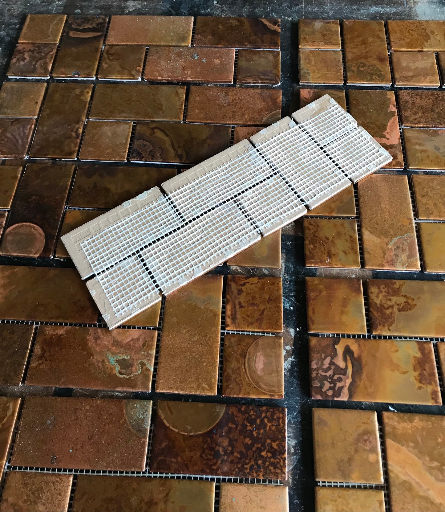 Copper Tile ~ Moon Shine