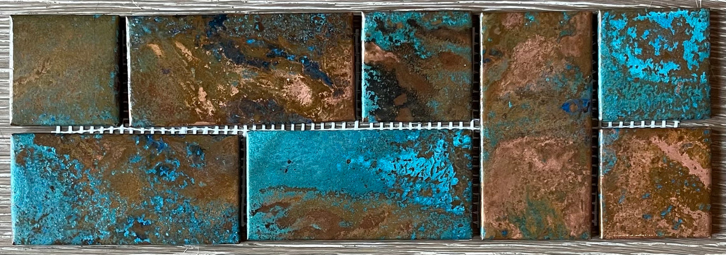 Copper Tile ~ Rusted Moon