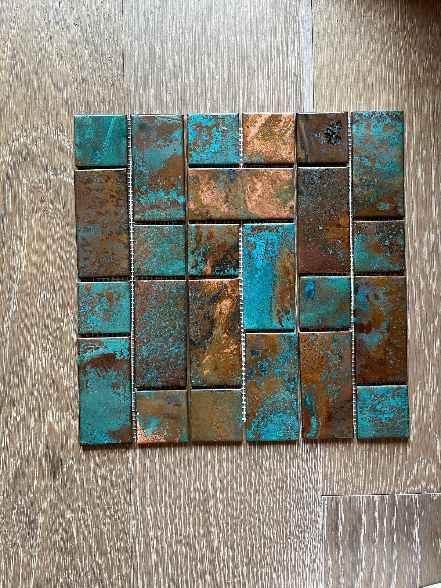 Copper Tile ~ Rusted Moon