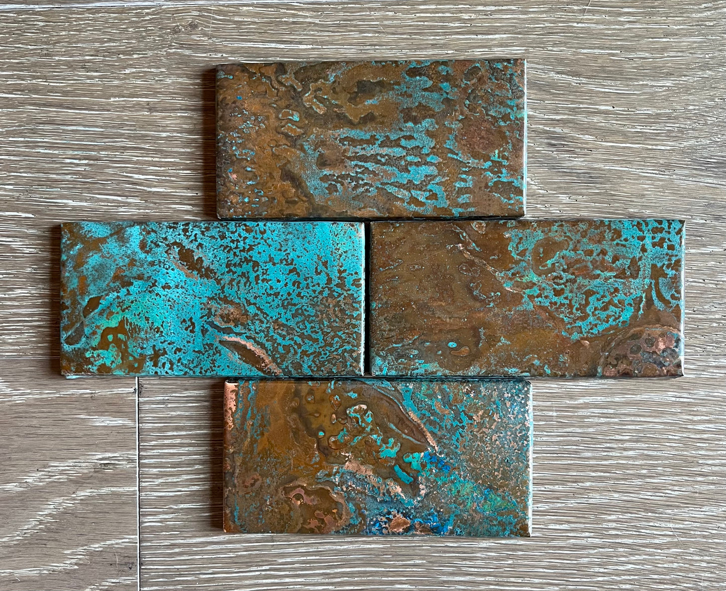 Copper Tile ~ Rusted Moon