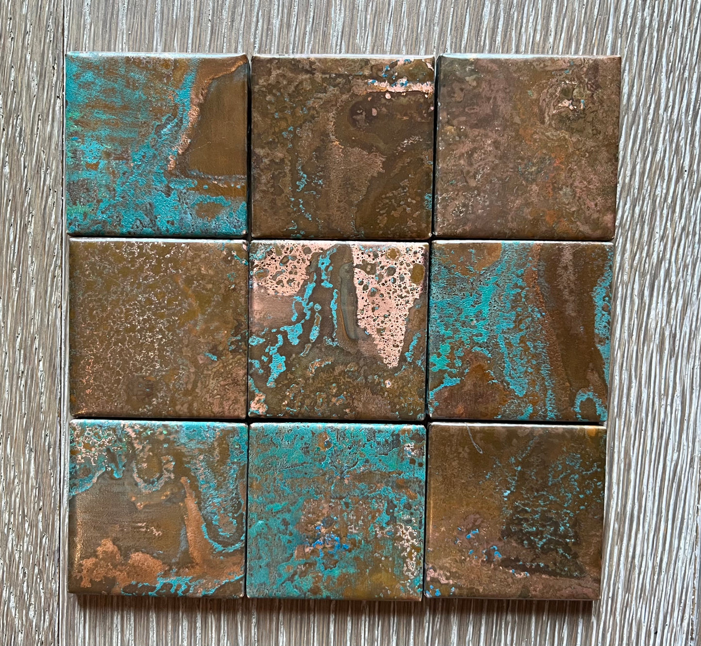 Copper Tile ~ Rusted Moon