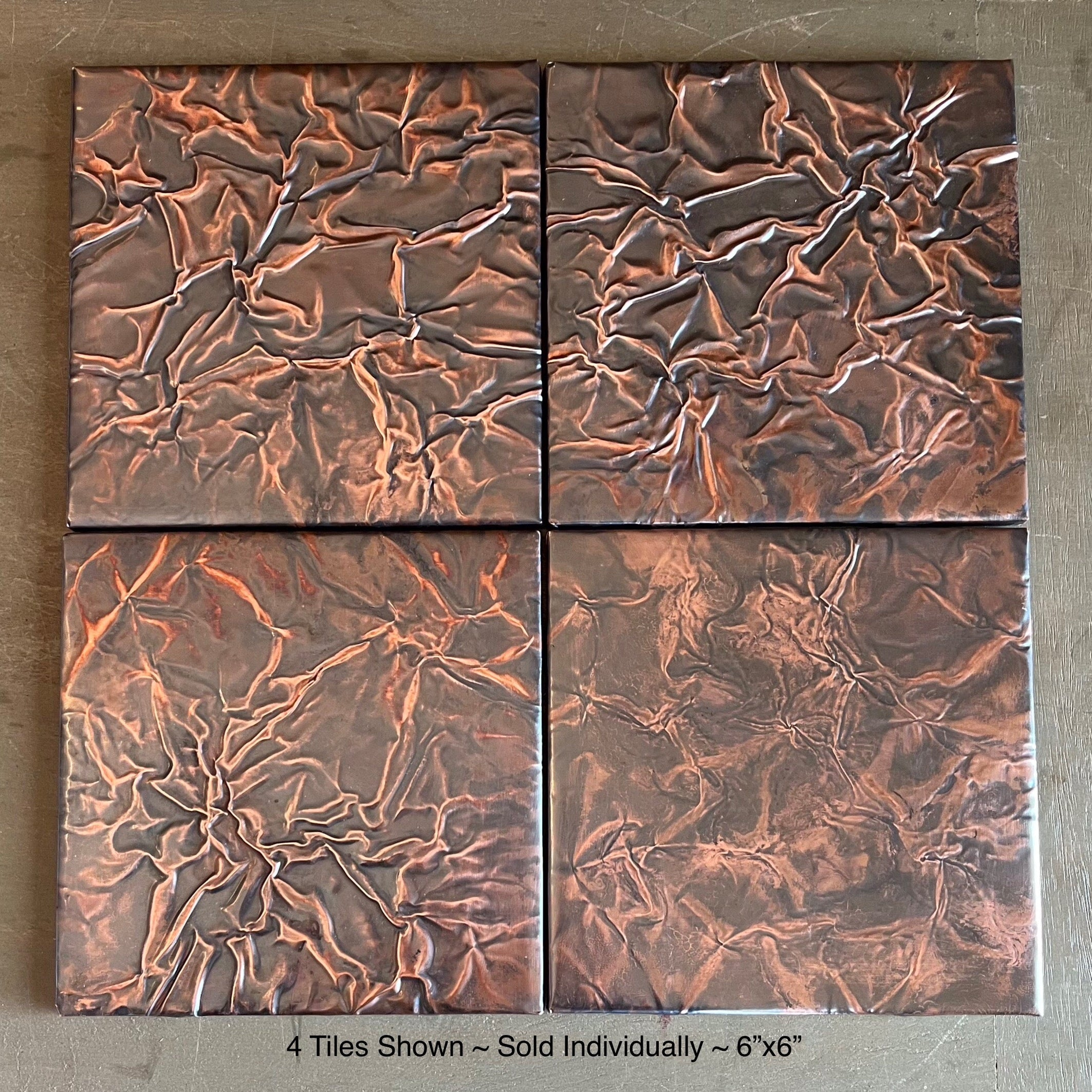 Whiskey River ~ Copper Tile