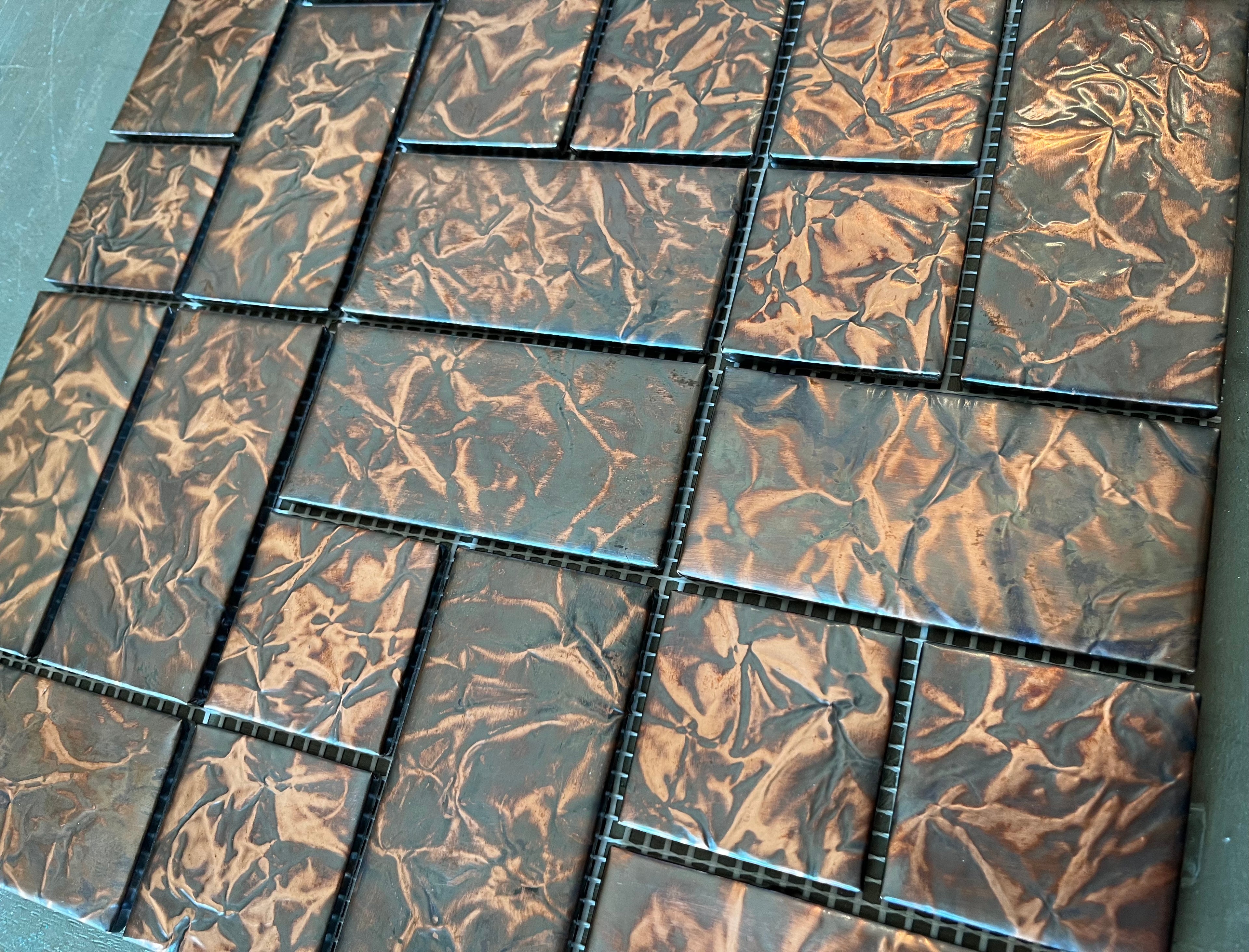 Patina: Whiskey River. Pattern: Little Italy