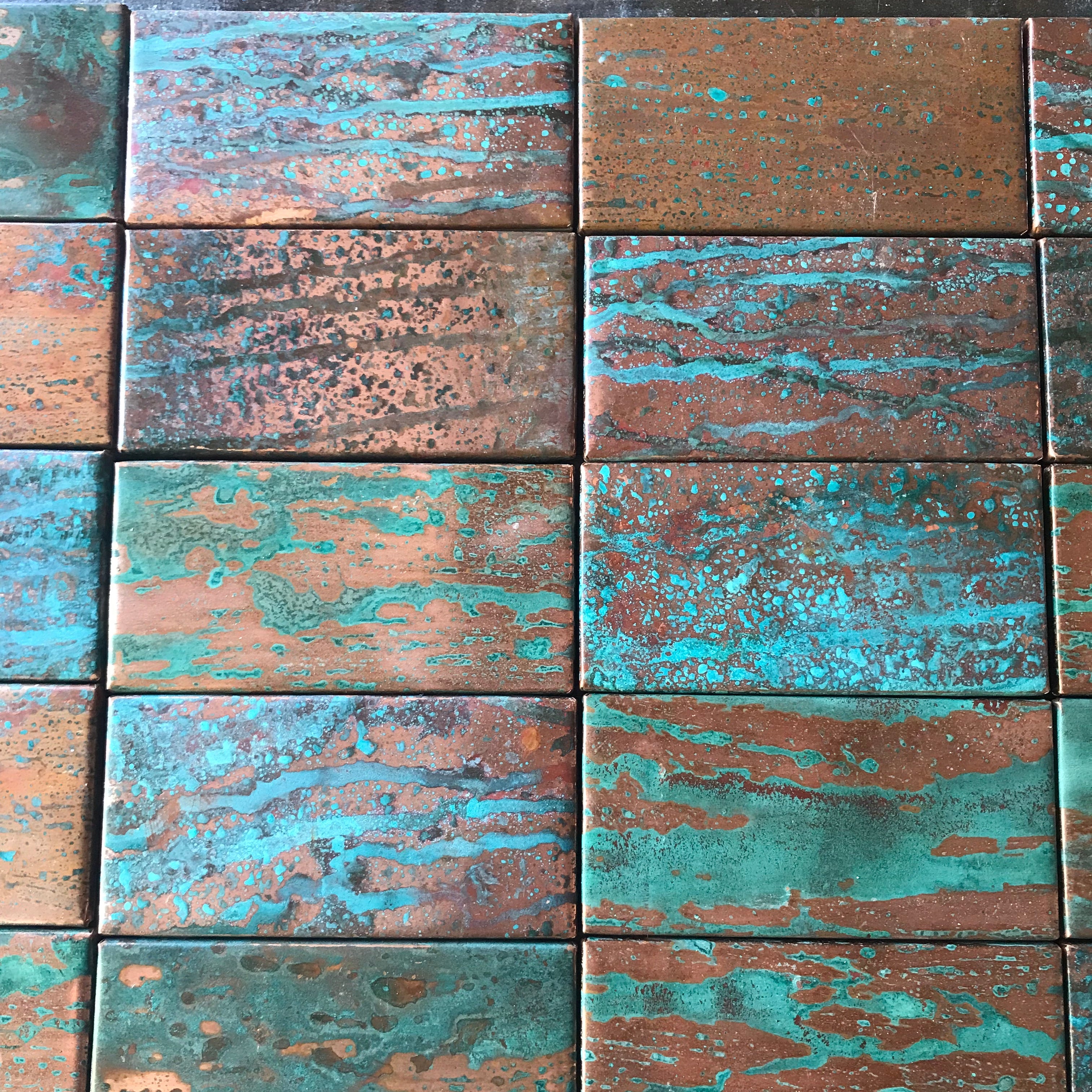 Copper Rain ~ Copper Tile
