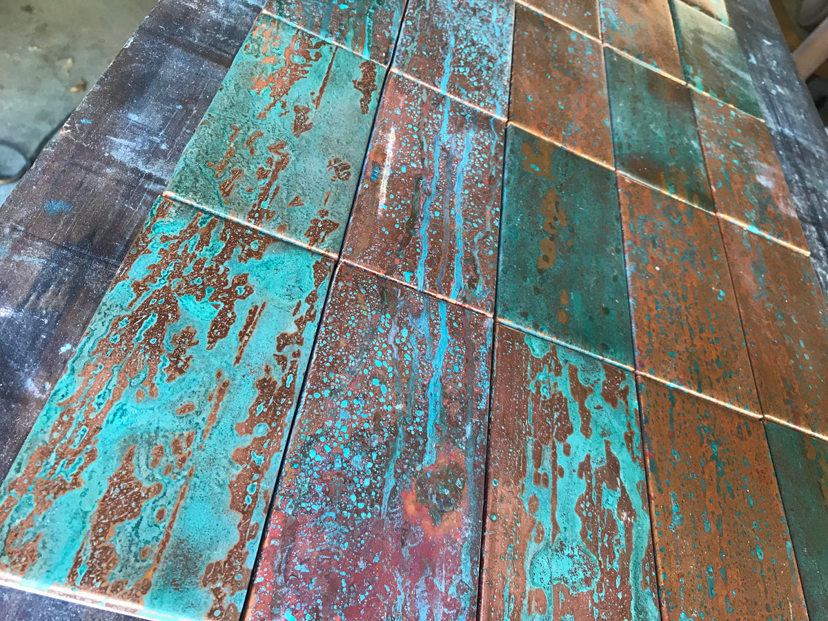 Copper Rain ~ Copper Tile