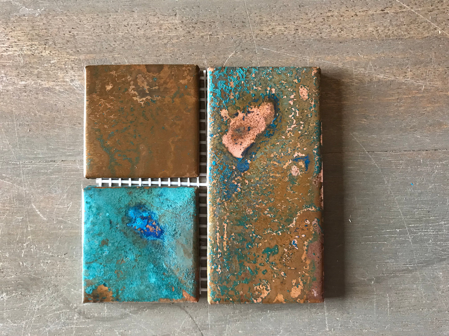 Copper Tile ~ Rusted Moon