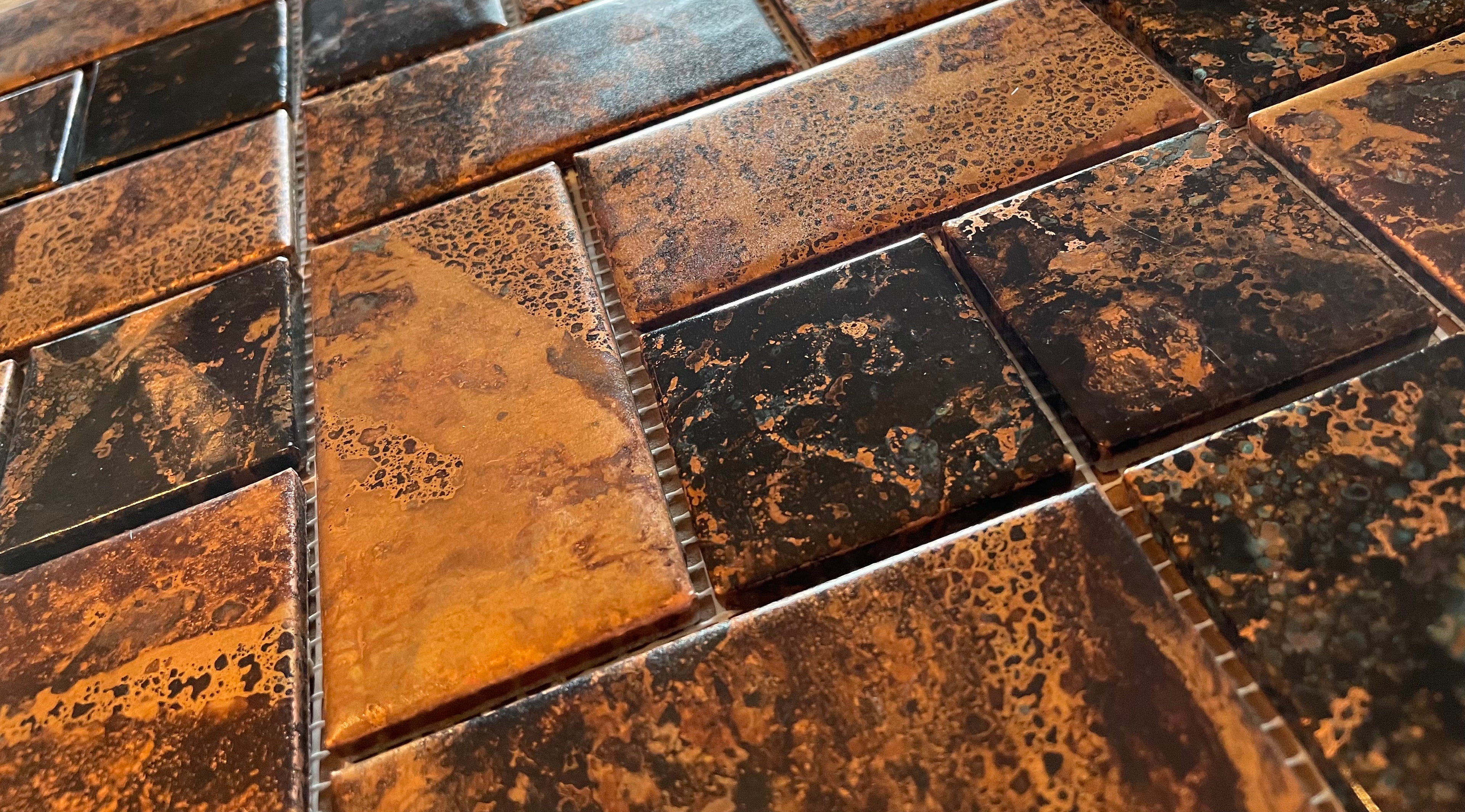 Midnight Cowboy ~ Copper Tile