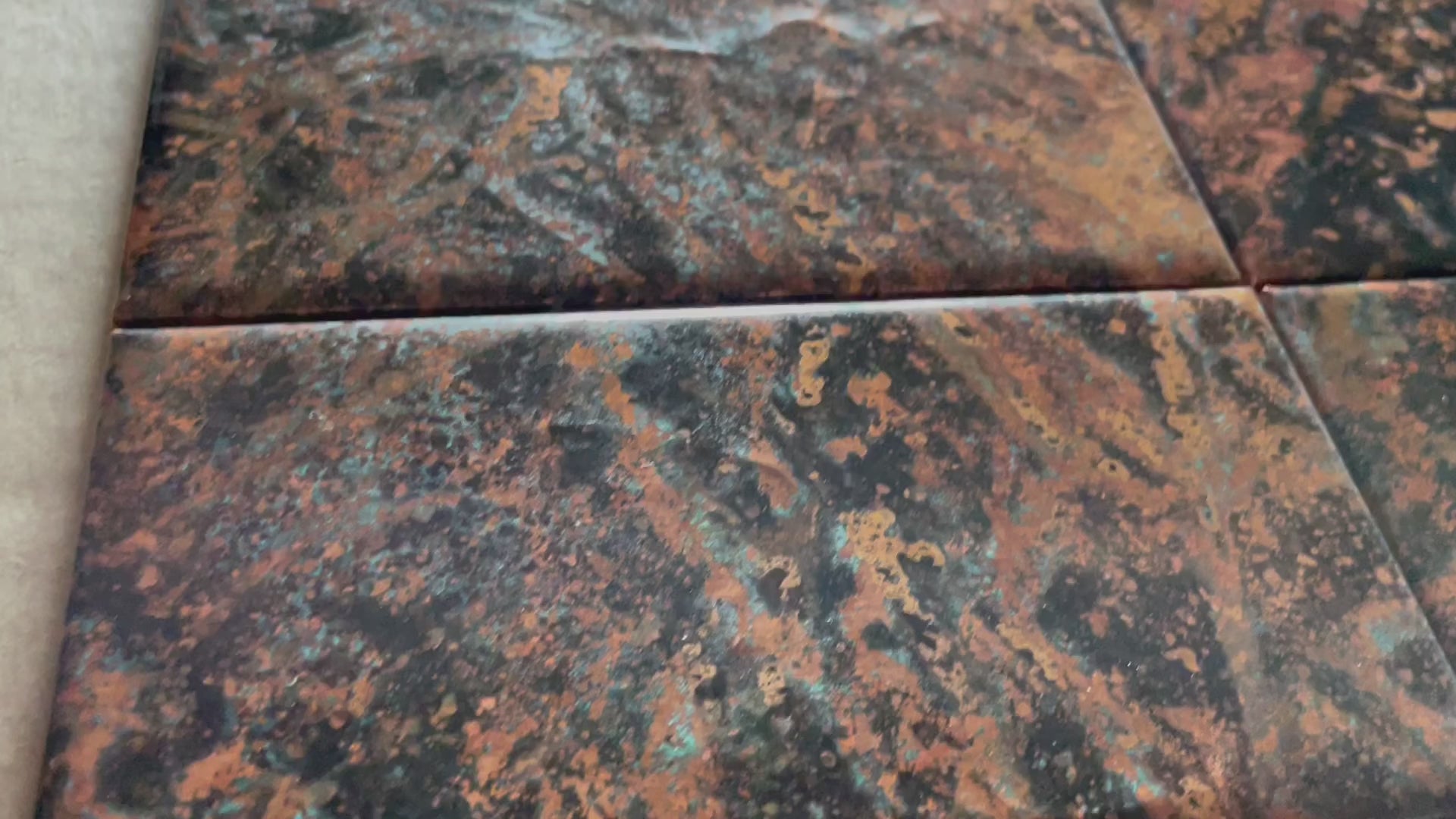 Midnight Cowboy ~ Copper Tile