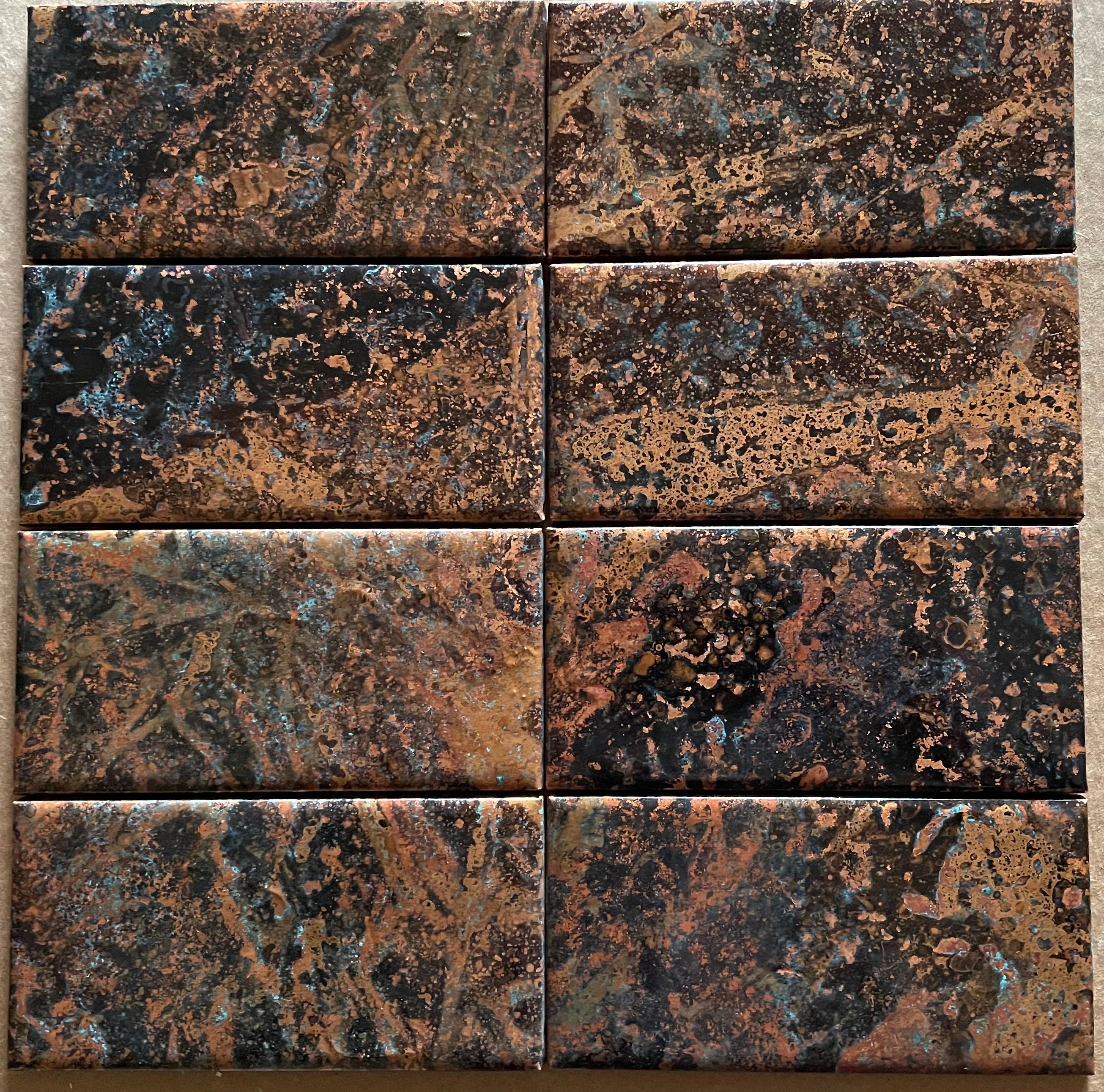 Midnight Cowboy ~ Copper Tile