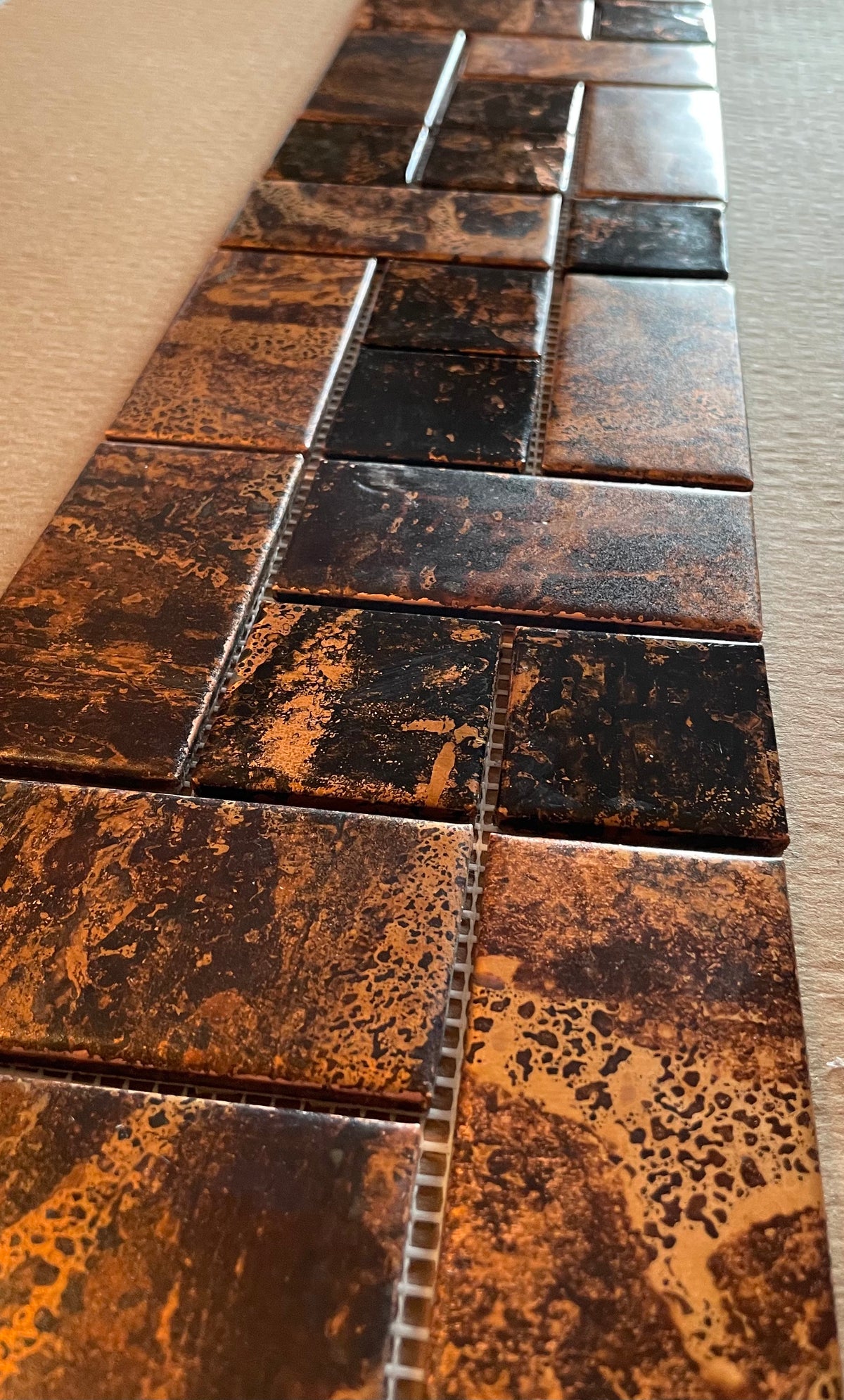 Midnight Cowboy ~ Copper Tile